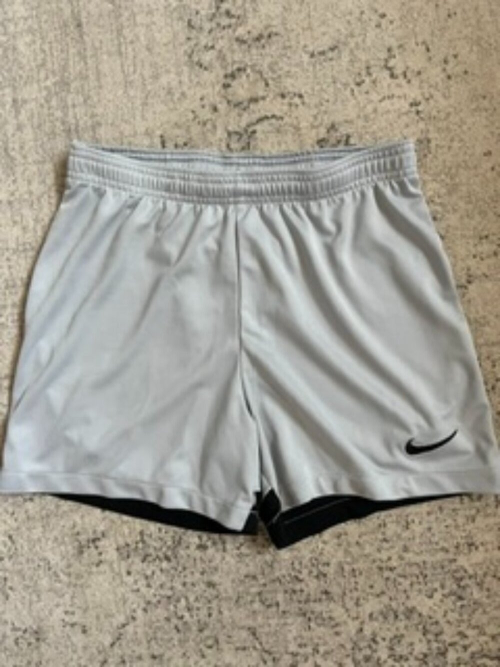 🧡3/$15  Nike Dri-Fit Gray Black Slim Fit Women's XS